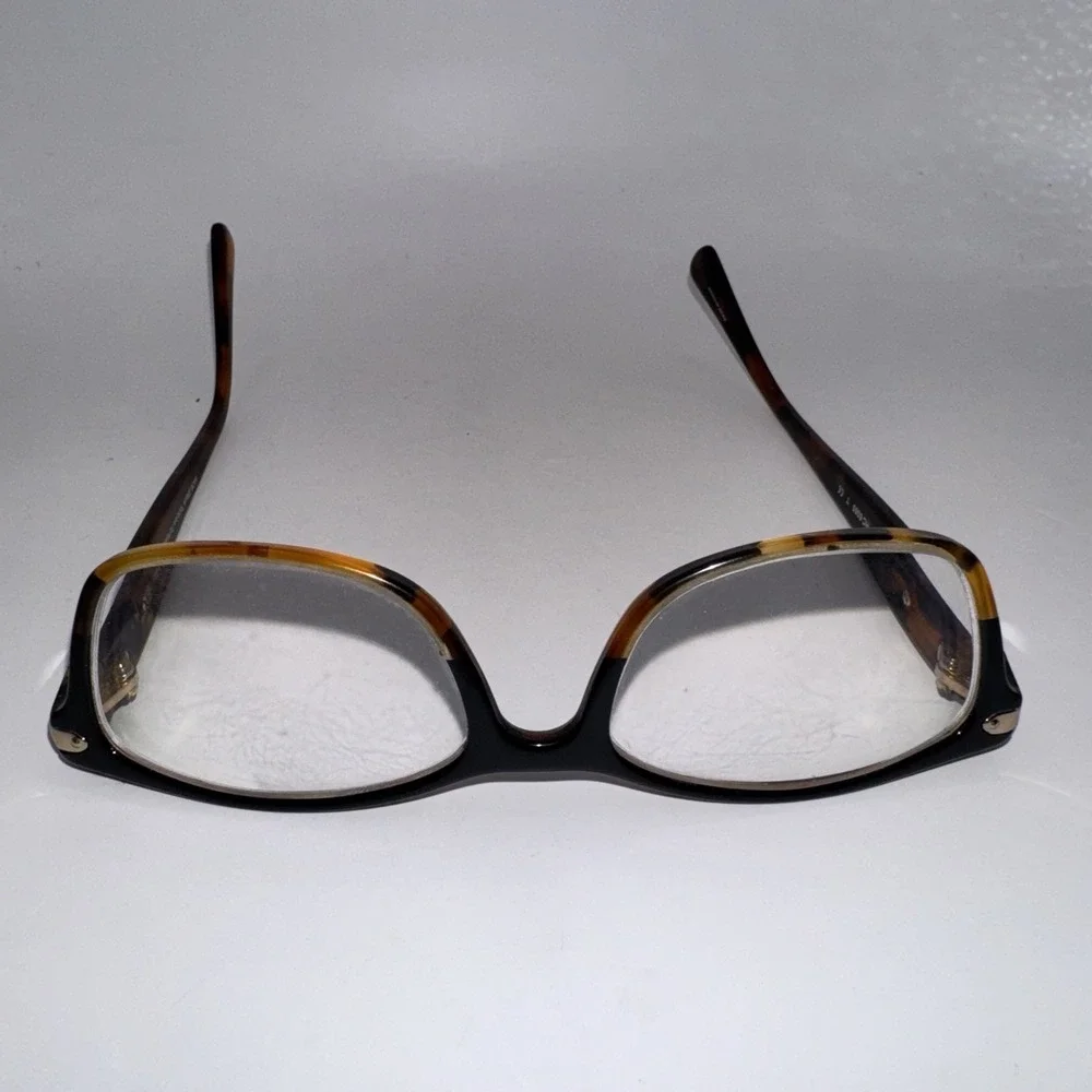 Coach Eyeglasses Frames HC6065 5287‎ Confetti Light Brown Gold 51-17-135 19178